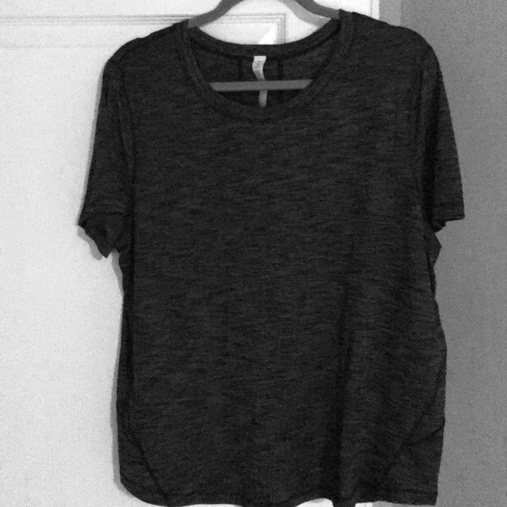 Lululemon grey top size 12